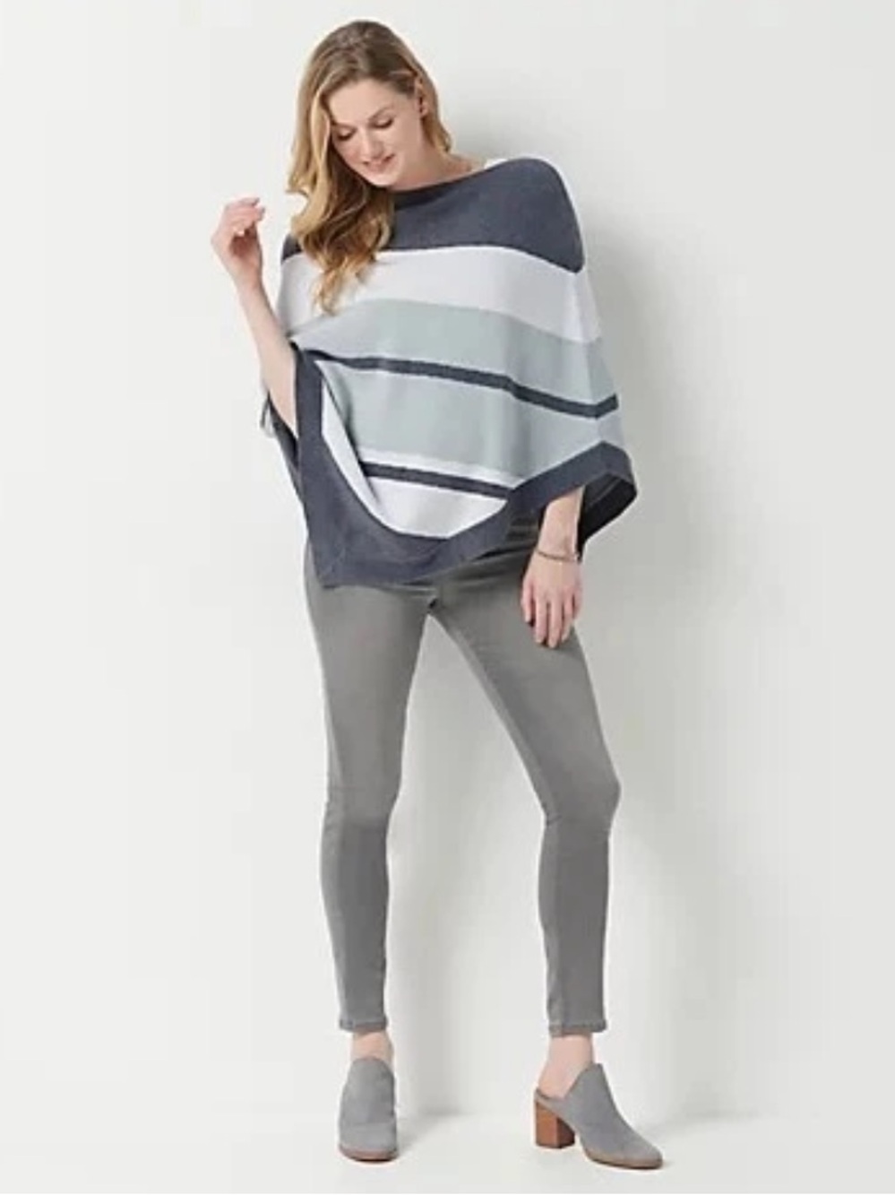 Barefoot Dreams CozyChic Ultra
Lite Ocean Breeze Poncho